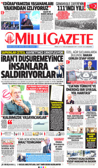Milli Gazete Gazetesi