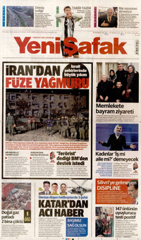 Yeni Şafak gazetesi