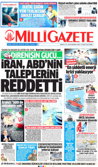 Milli Gazete Gazetesi