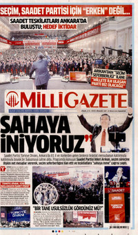 Milli Gazete Gazetesi