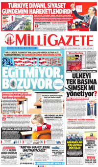 Milli Gazete Gazetesi