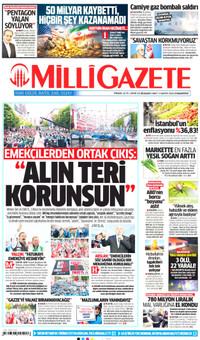 Milli Gazete Gazetesi