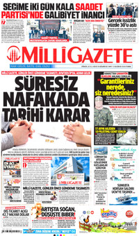Milli Gazete Gazetesi