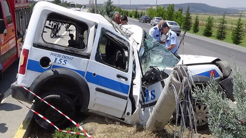 İzmir’de trafik kazası: 2 polis şehit