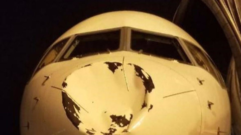 Oklahoma uçağı 9 bin kilometrede kaza yaptı