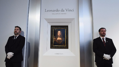 Leonardo da Vinci ‘nin tablosu 450 milyon dolara satıldı