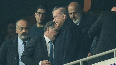 Cumhurbaşkanı Erdoğan, Beşiktaş - Porto maçını izledi