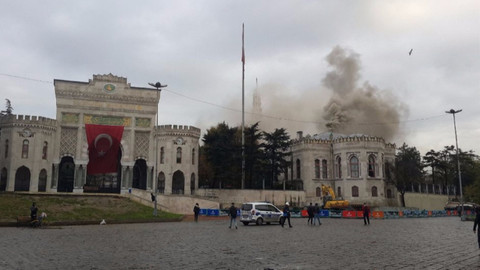 İstanbul Üniversitesi’nde yangın