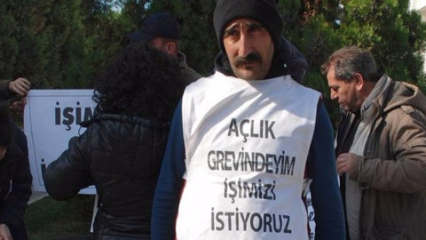 İzmir Belediyesi’ndeki işinden çıkartılan işçi açlık grevine devam ediyor