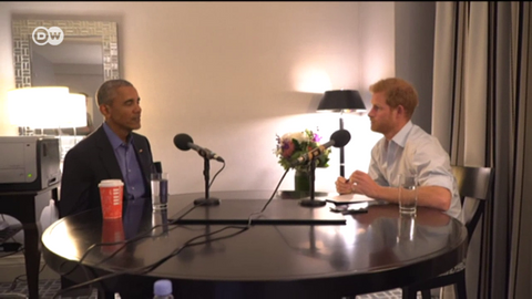 İngiltere tahtının varisi Prens Harry Obama ile röportaj yaptı