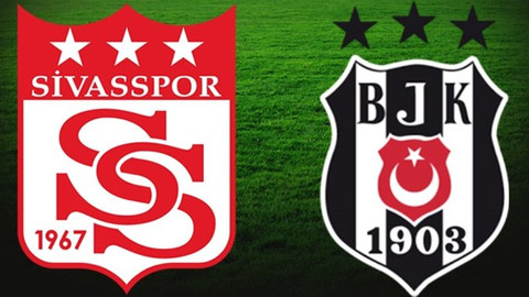 Beşiktaş, Sivasspor'a 2-1 mağlup oldu