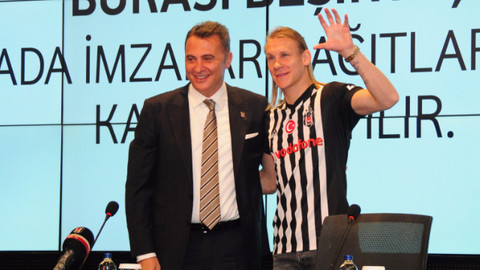 Vida, Beşiktaş'a imzayı attı.