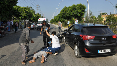 Son dakika... Mersin Bozyazı'da trafik kazası: 2 yaralı