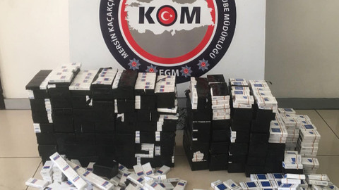 Son dakika! Mersin'de 3 bin 724 paket kaçak sigara ele geçirildi
