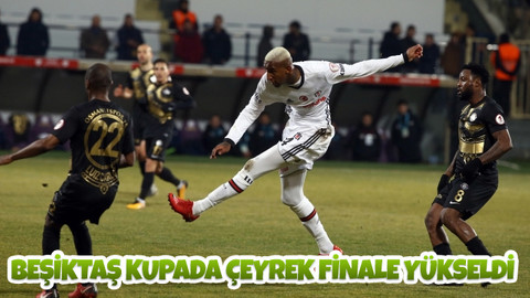Beşiktaş Ziraat Türkiye Kupası'nda çeyrek finale yükseldi