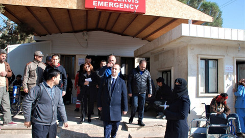 Son dakika haberleri... Afrin operasyonu öncesi Gaziantep sınırındaki hastaneler kontrol edildi