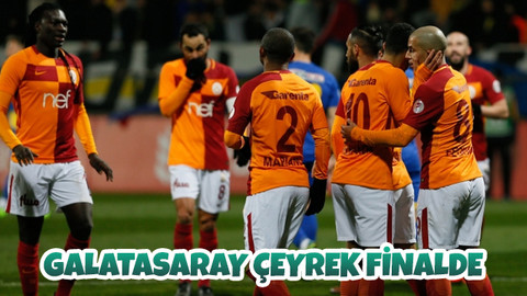 Galatasaray, Ziraat Türkiye Kupası'nda çeyrek finale yükseldi