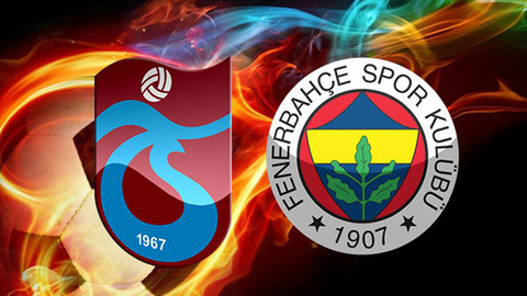 Trabzonspor evinde Fenerbahçe ile 1-1 berabere kaldı