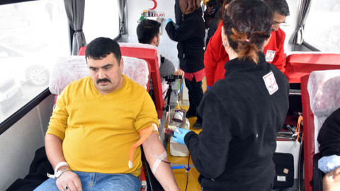 Son dakika! Sivas'ta Zeytin Dalı Harekâtı'na destek için kan bağışı