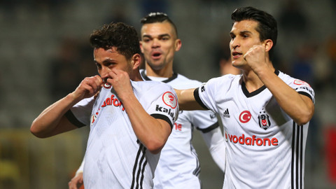 Ziraat Türkiye Kupası’nda Beşiktaş Gençlerbirliği’ni 1-0 mağlup ederek yarı finale yükseldi