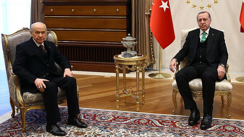 Erdoğan ve Bahçeli görüşmesinde tam mutabakatla bütün hususlar netliğe kavuşturuldu