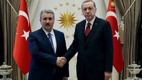 Cumhurbaşkanı Erdoğan, BBP Lideri Destici ile görüştü
