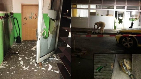 Almanya'da camiye saldıran PKK'lılar, olayın görüntülerini yayınladı