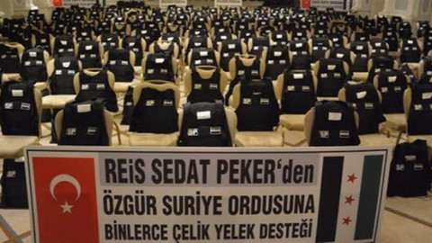 Sedat Peker'den ÖSO'ya çelik yelek