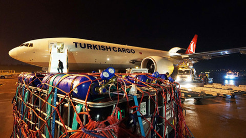 Turkish Cargo İzmir'den Umman'a 1 buçuk milyon balık taşıdı
