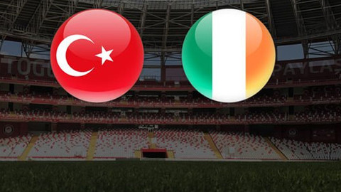 Hazırlık maçında Türkiye,  İrlanda Cumhuriyeti'ni 1-0 mağlup etti