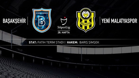 M.Başakşehir evinde Y.Malatyaspor'u 1-0 mağlup etti