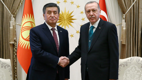 Cumhurbaşkanı Erdoğan Ceenbekov ile ortak basın açıklaması yaptı