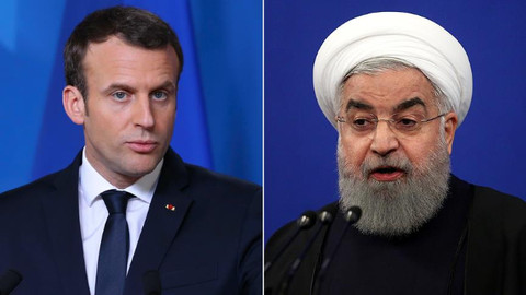 Macron'dan Ruhani'ye 'nükleer anlaşma' telefonu