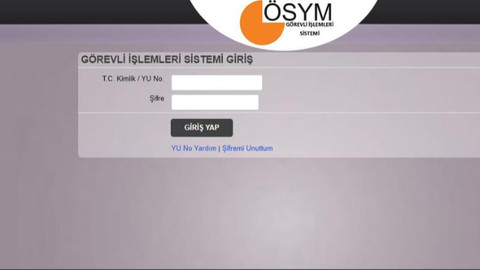 ÖSYM GİS nedir, nasıl kayıt olunur?  ÖSYM GİS şifresi nasıl alınır?