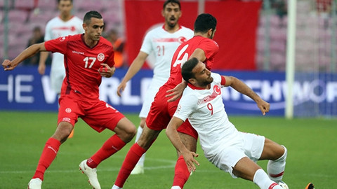 Türkiye, Tunus Milli Takımı ile 2-2 berabere kaldı