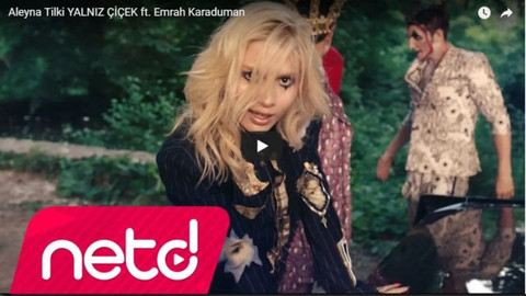 Aleyna Tilki YALNIZ ÇİÇEK ft. Emrah Karaduman yeni klip izle - dinle