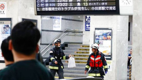 Japonya'da hızlı trende bıçaklı saldırı: 1 kişi hayatını kaybetti