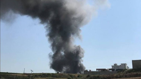 Hadımköy'de meydana gelen yangında can kaybının olmadığı belirtildi