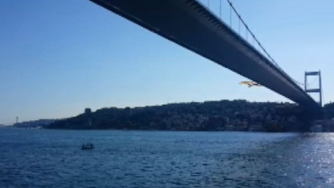Fatih Sultan Mehmet Köprüsü'nden bir kişi denize atladı