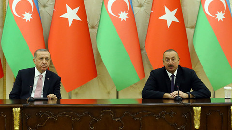 Başkan Erdoğan: Dost Azerbaycan’ı ziyaret etmek suretiyle görevimizi ifa etmek istedim