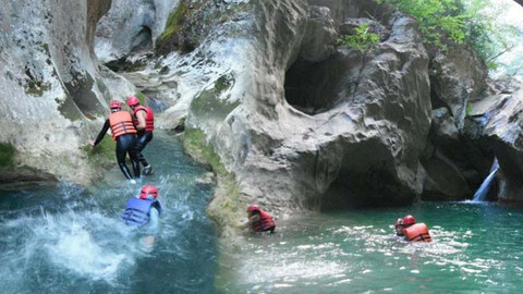 Kastamonu’da Valla Kanyonu'nda 4 kişi kayboldu