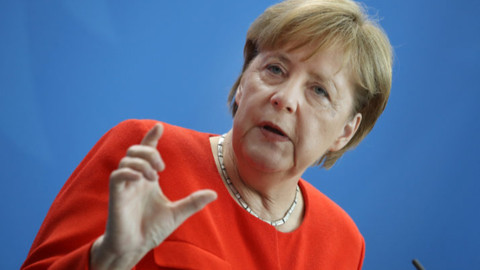 Az Önce! Angela Merkel: Türkiye'de ekonomik refah görmek istiyoruz