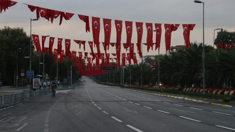 Zafer Bayramı nedeniyle Vatan Caddesi trafiğe kapatıldı