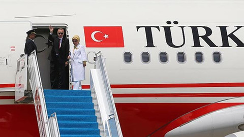 Cumhurbaşkanı Erdoğan 'TUR' ile Ankara'ya geldi