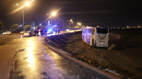 Aksaray'da şarampole devrilen yolcu otobüsünde 6 kişi hayatını kaybetti