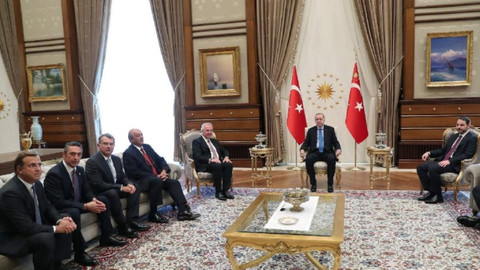 TÜSİAD’dan Cumhurbaşkanı Erdoğan’a ziyaret