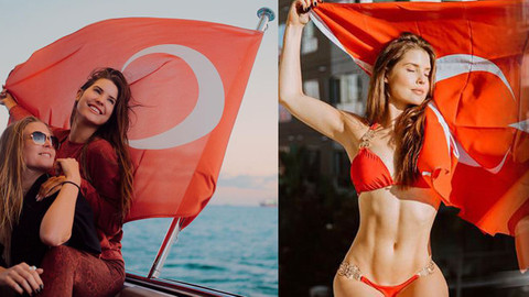 Amanda Cerny, Kapadokya’da: Güzel yıldız köy okulu boyadı!