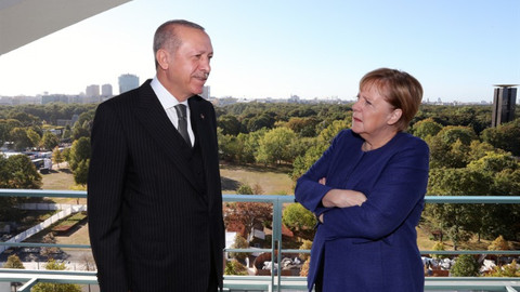 Erdoğan ve Merkel kahvaltıda bir araya geldiler