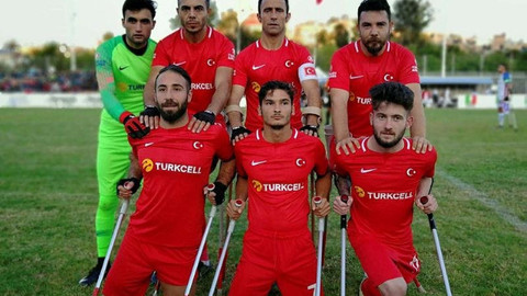 Türkiye Ampute Milli Takımı Dünya Kupası'nda finalde