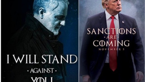 İran’dan Trump’ın yaptırım görseline Game Of Thrones'lu gönderme